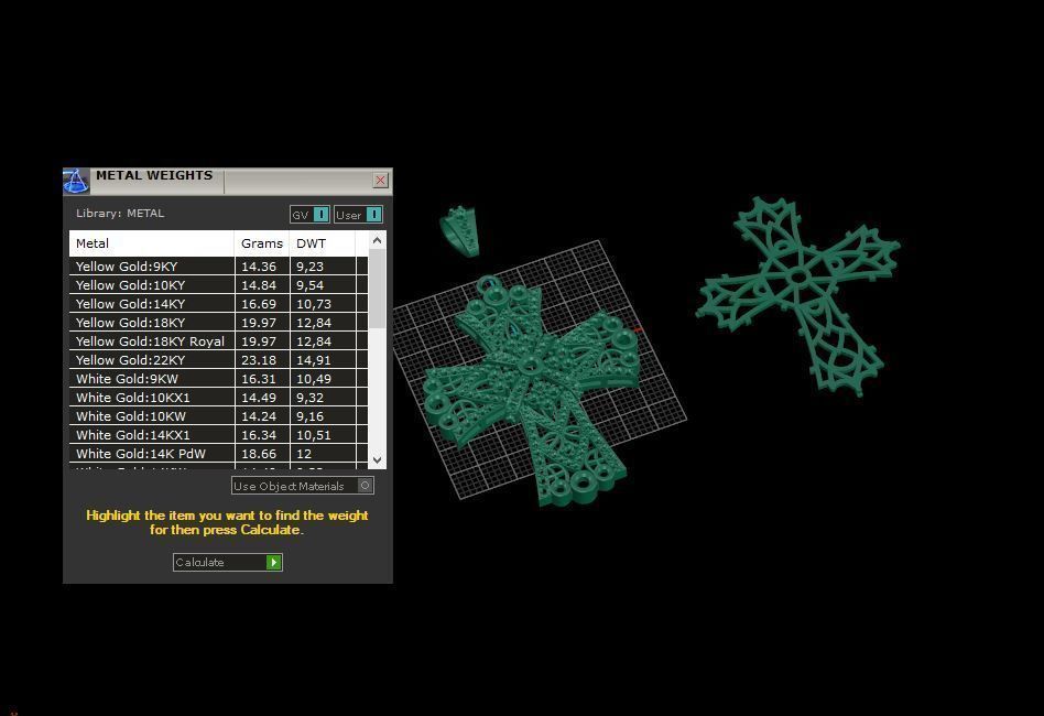 Diamond cross  3d print model A45 3D print model_6
