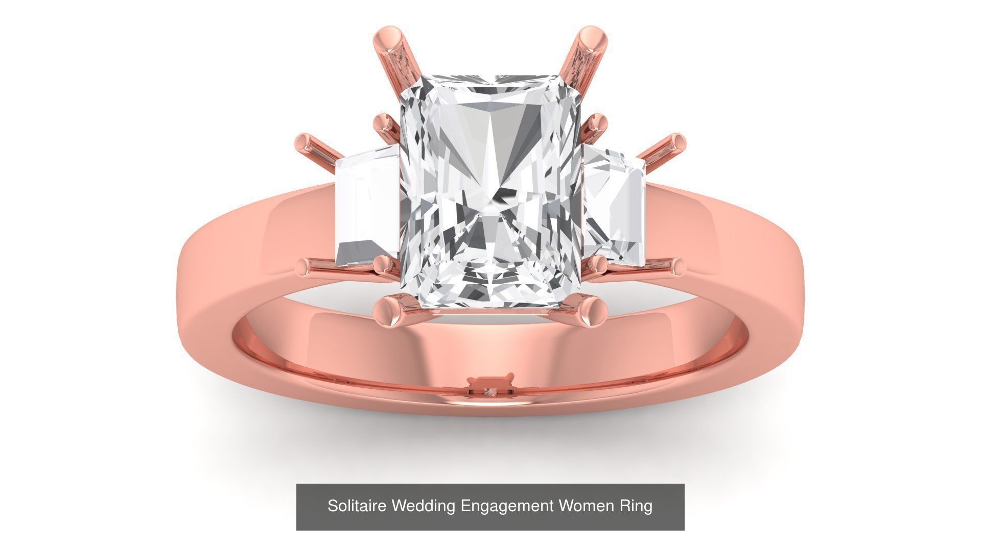 60 Three Stone Wedding Engagement Rings Collection _78