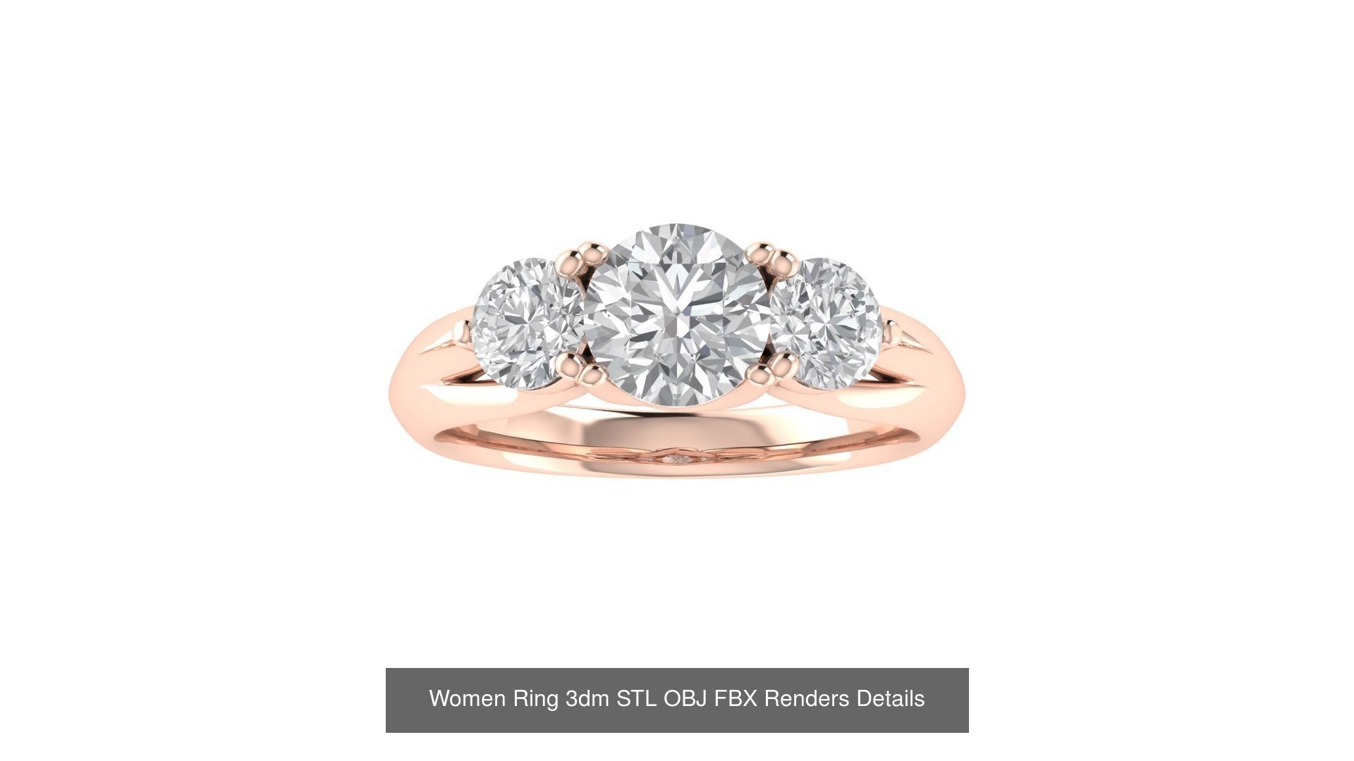 60 Three Stone Wedding Engagement Rings Collection _27