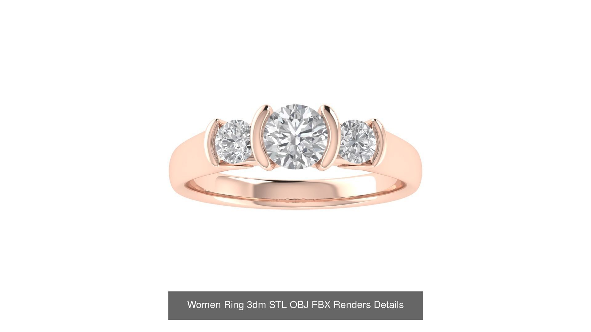 60 Three Stone Wedding Engagement Rings Collection _30