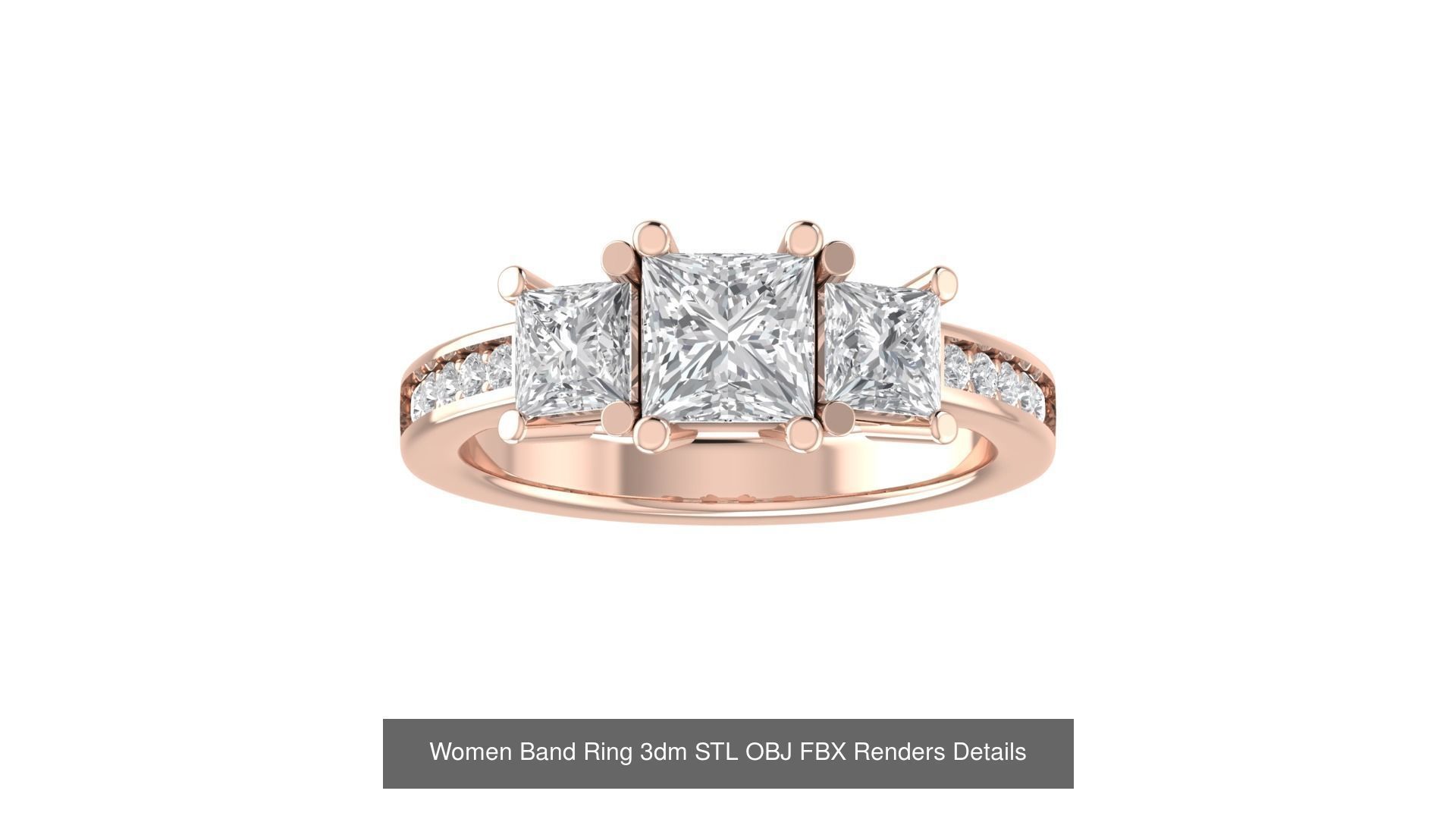 60 Three Stone Wedding Engagement Rings Collection _20