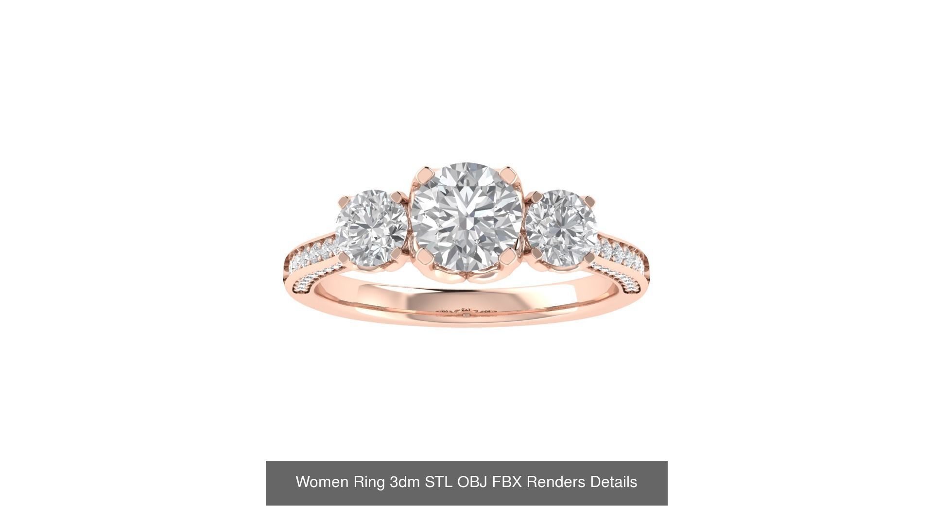 60 Three Stone Wedding Engagement Rings Collection _25