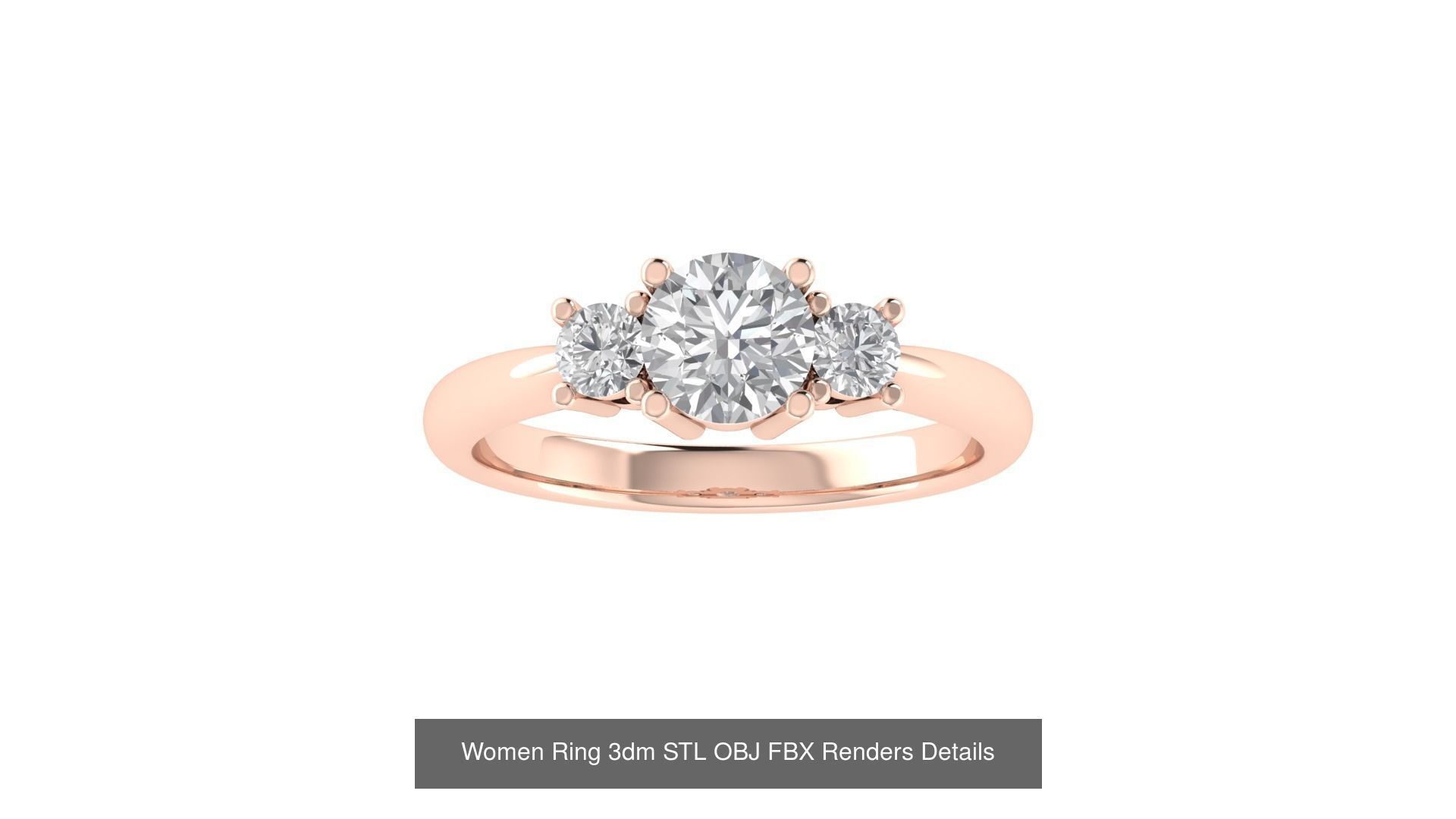 60 Three Stone Wedding Engagement Rings Collection _24
