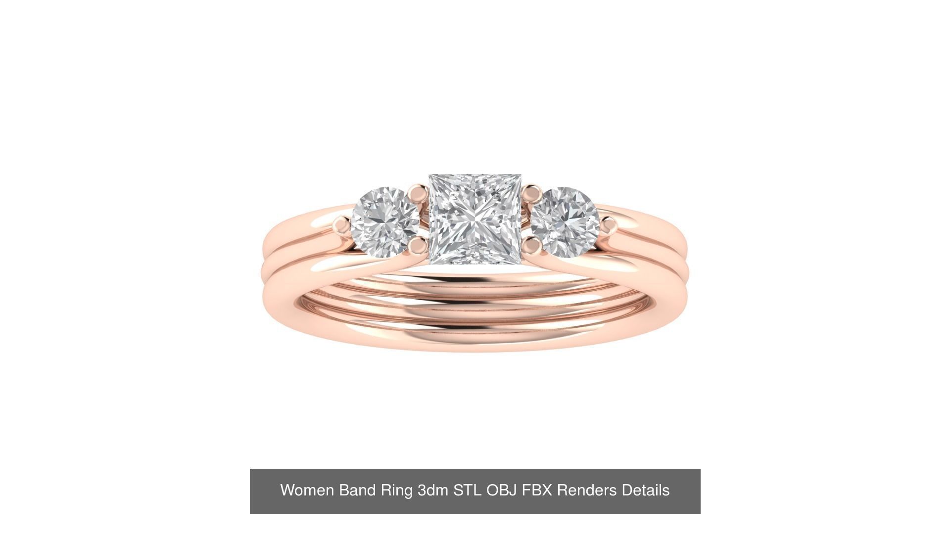 60 Three Stone Wedding Engagement Rings Collection _21