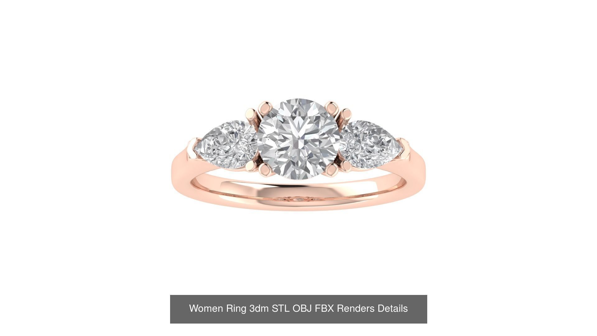 60 Three Stone Wedding Engagement Rings Collection _28