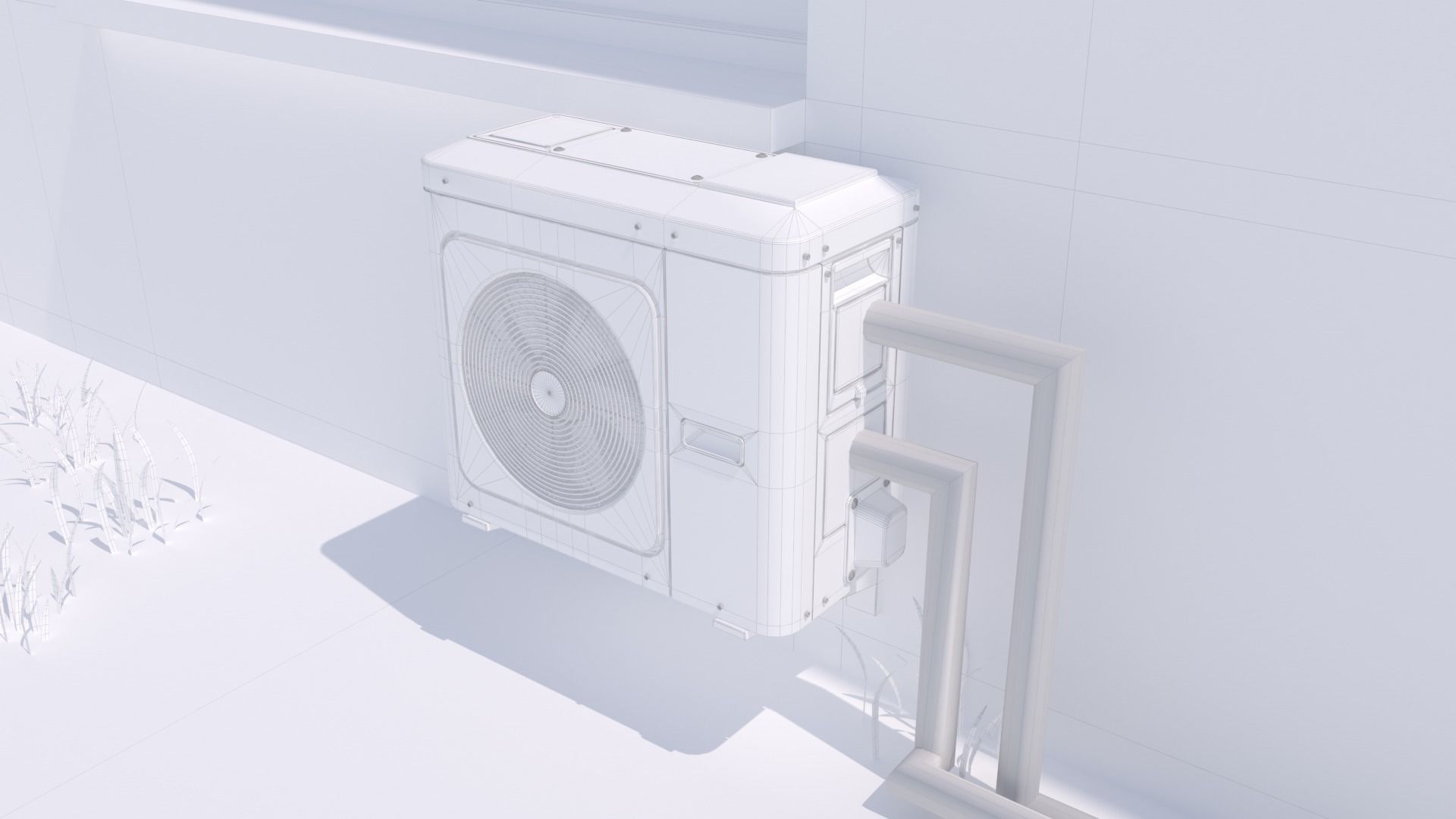 Home Solar Energy System 3D model_15