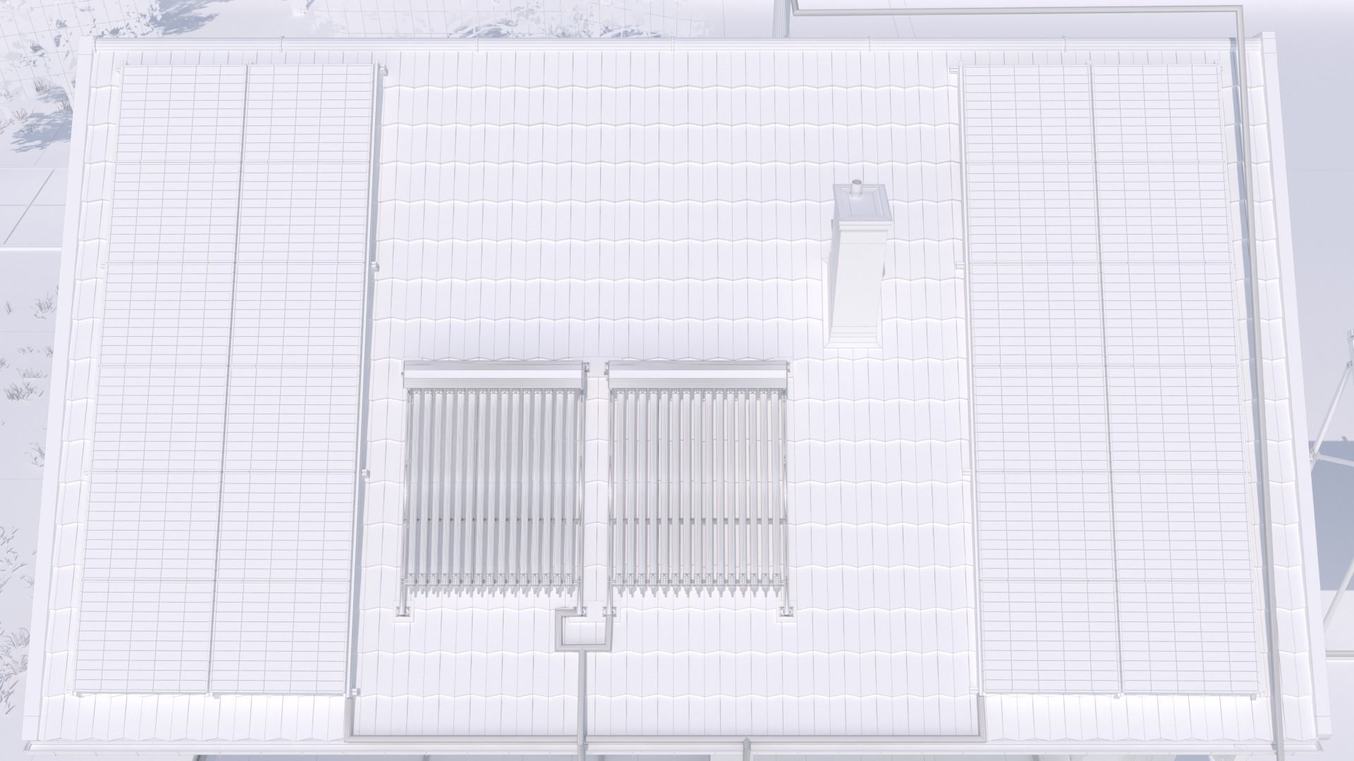 Home Solar Energy System 3D model_5