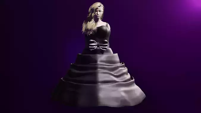 frock woman in dress