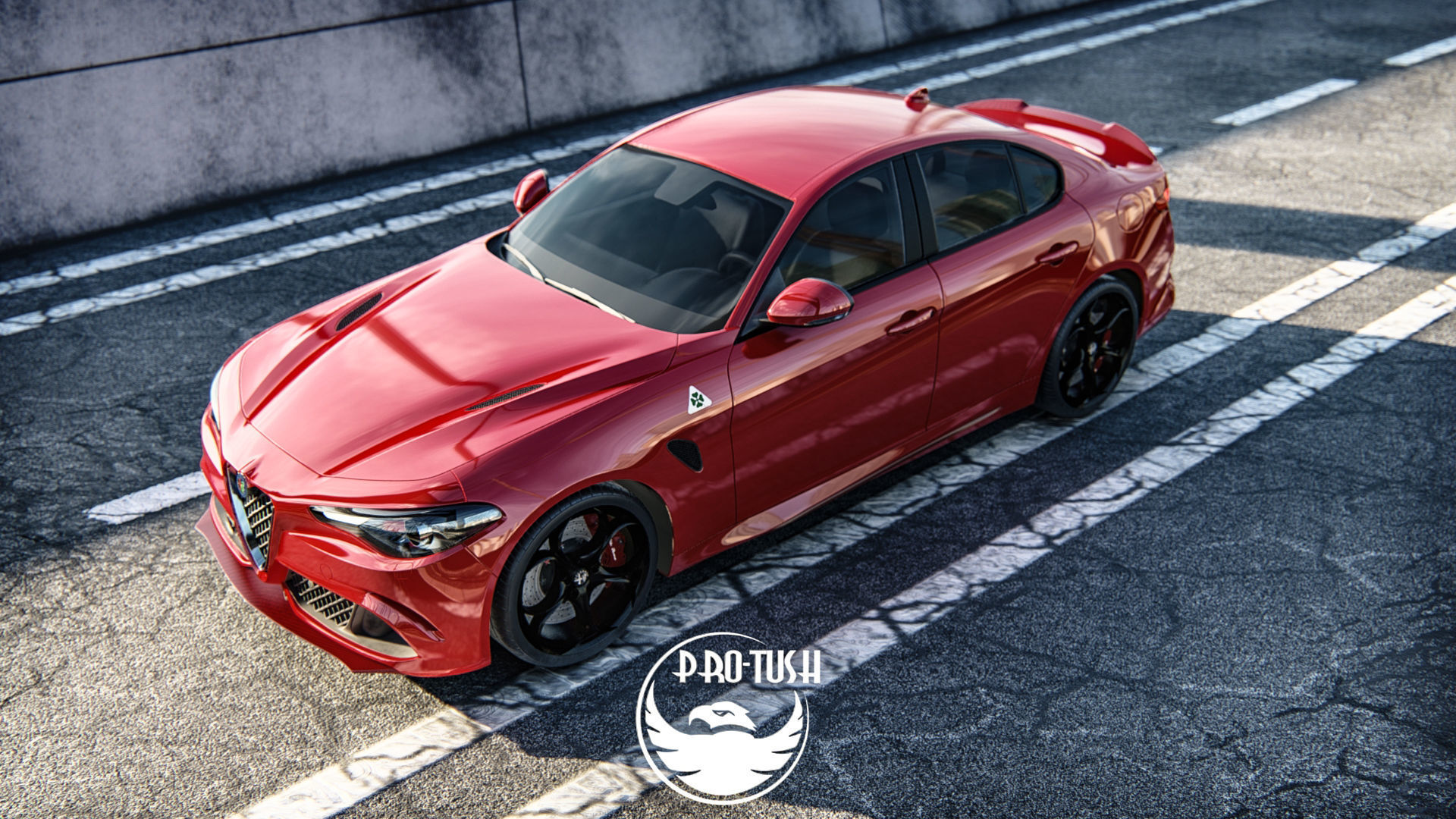 Alfa Romeo Giulia 3D model_2