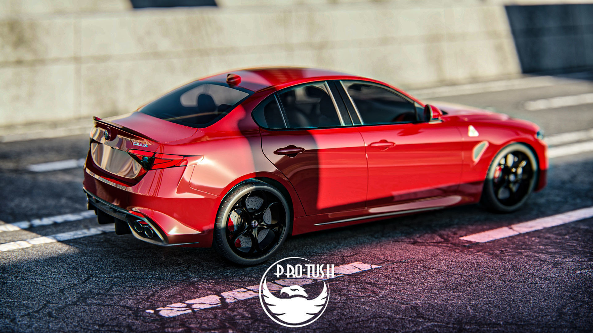 Alfa Romeo Giulia 3D model_4