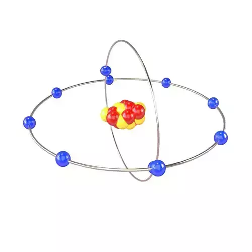 Neon Chemical Element v1 001