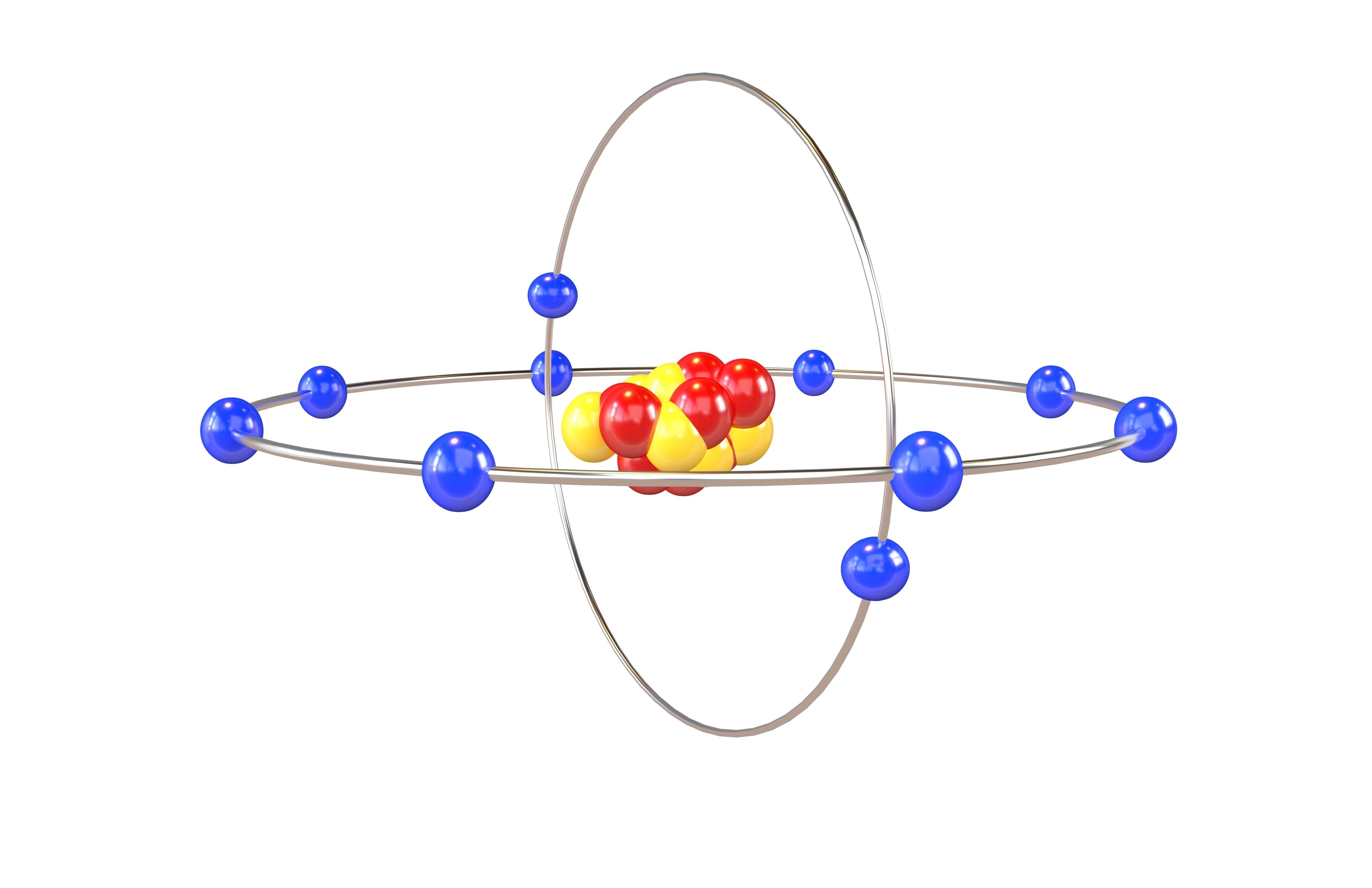 Neon Chemical Element v1 001 Low-poly 3D model_1