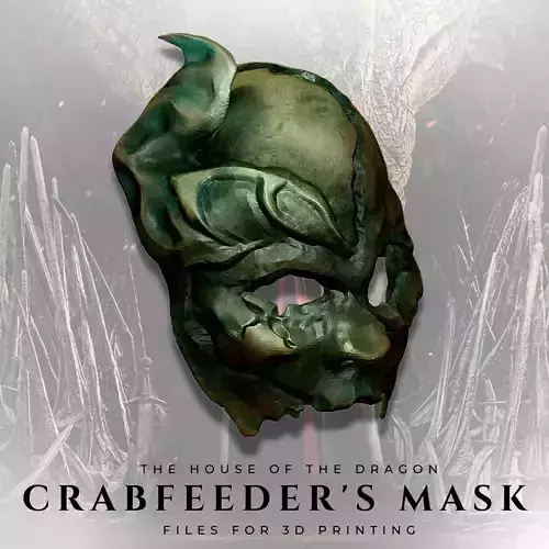 Mask of Crabfeeder from the House of the Dragon