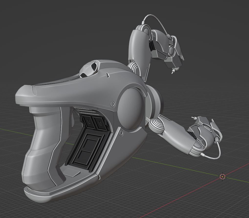 Symmetra Photon gun from overwatch 3D print model_2