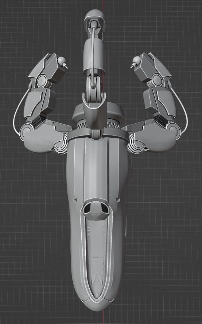 Symmetra Photon gun from overwatch 3D print model_6