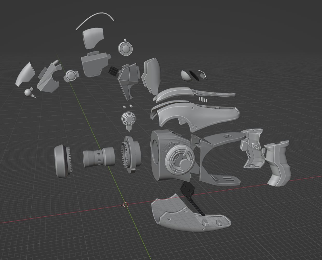 Symmetra Photon gun from overwatch 3D print model_7