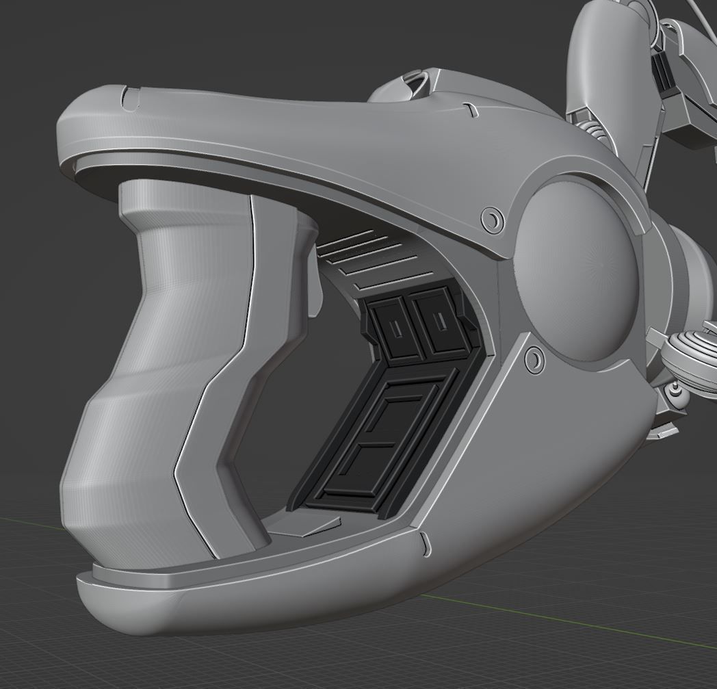 Symmetra Photon gun from overwatch 3D print model_5