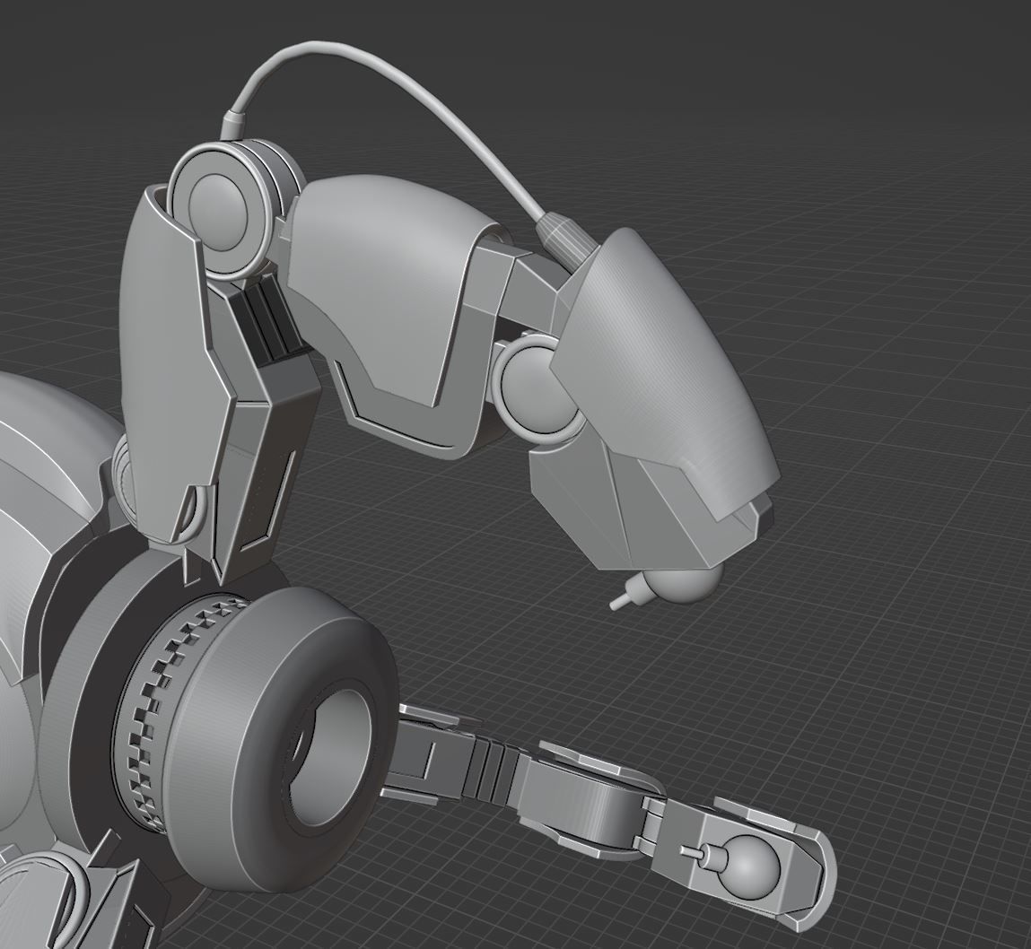 Symmetra Photon gun from overwatch 3D print model_4