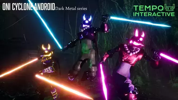 Oni Cyclone Android - Dark Metal Series