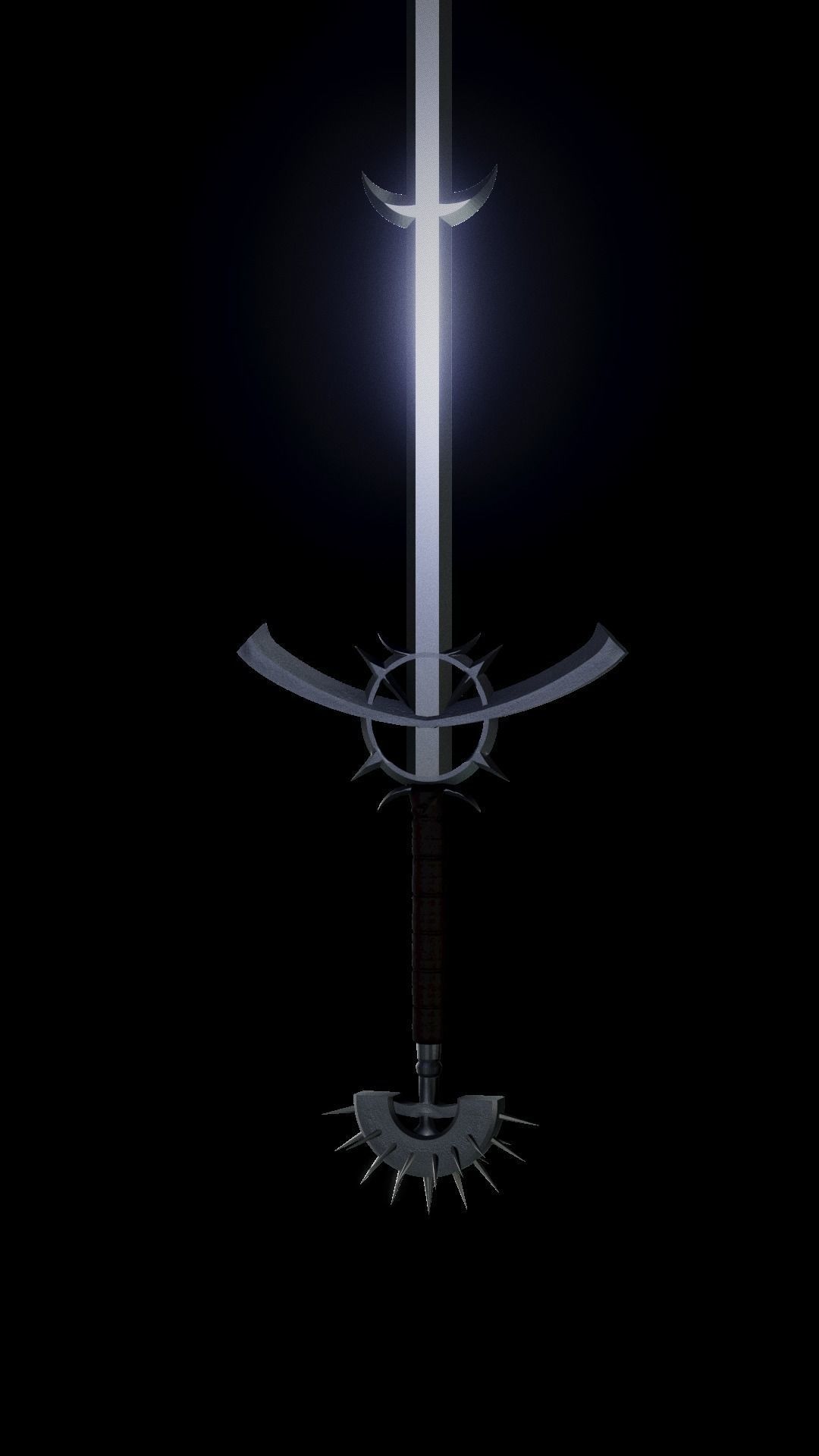 Sword of the Dark Crusader 3D print model_8