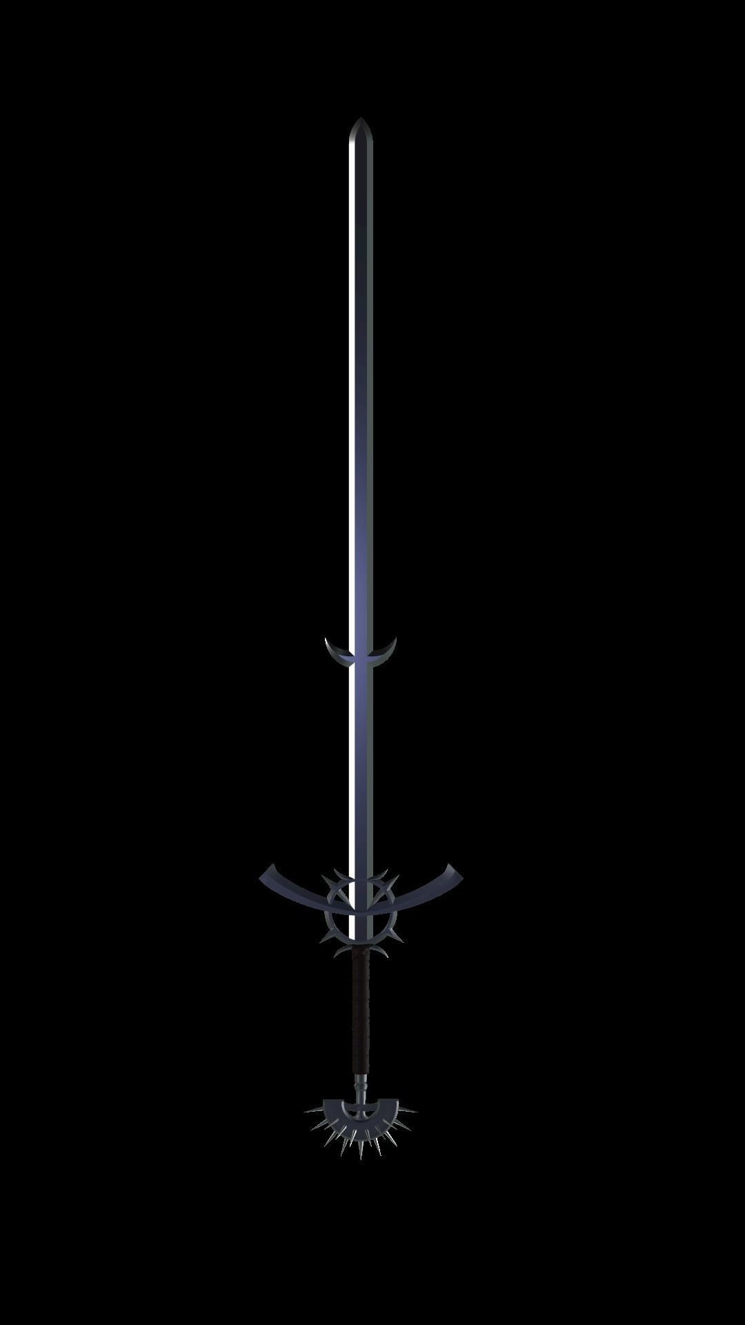 Sword of the Dark Crusader 3D print model_4