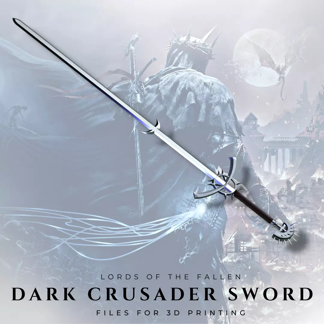 Sword of the Dark Crusader 3D print model_0