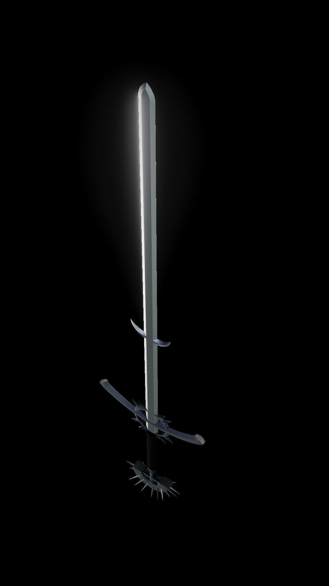 Sword of the Dark Crusader 3D print model_6