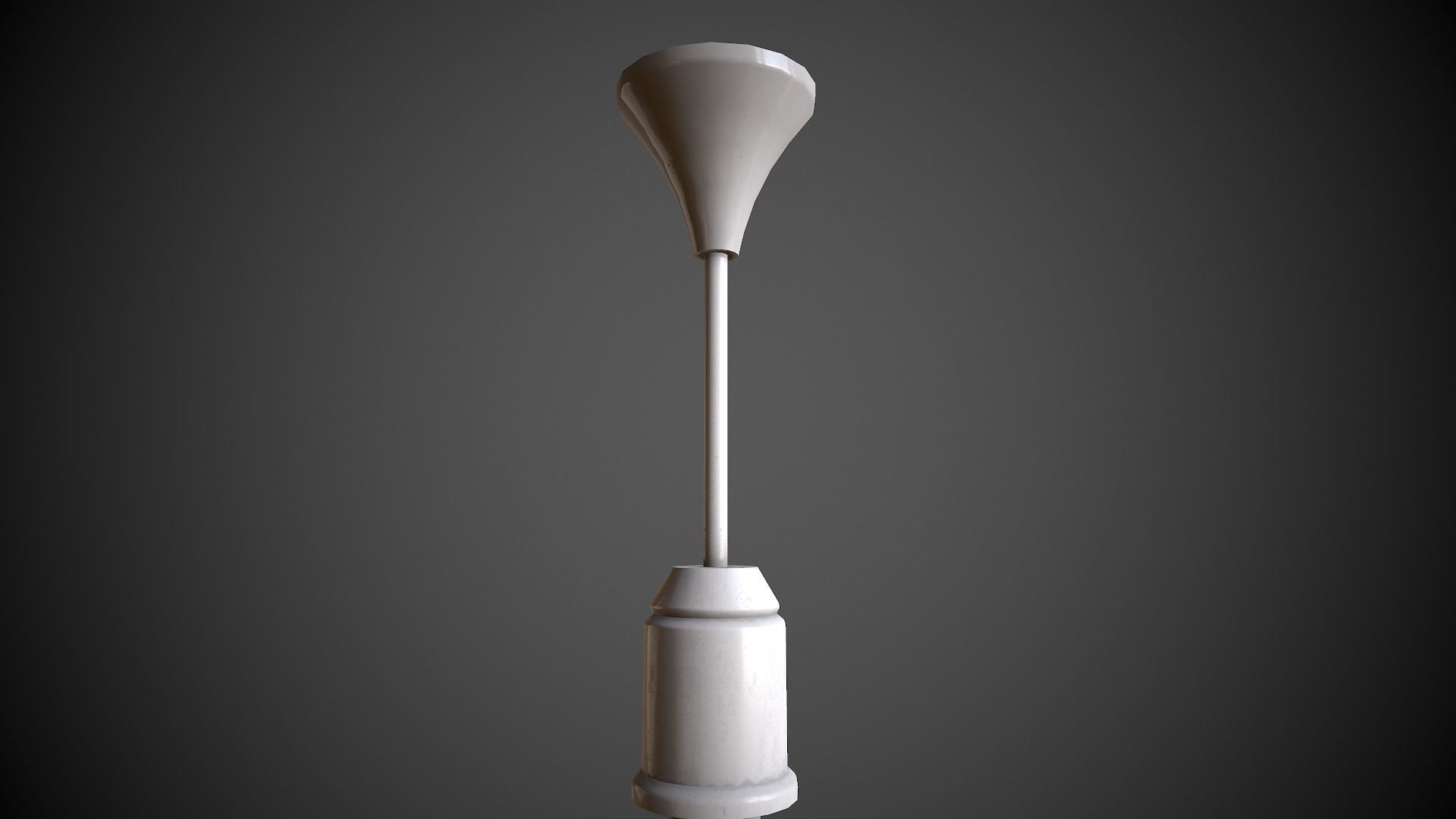 Bulb Holder  Low-poly 3D model_4