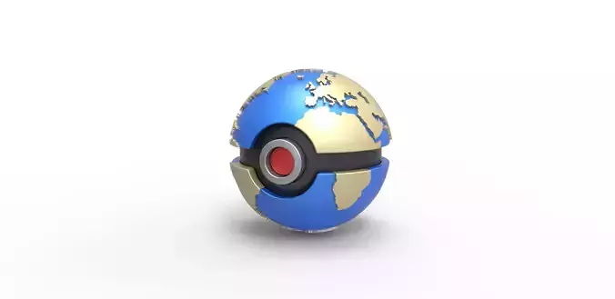 Earth orb 3D print model