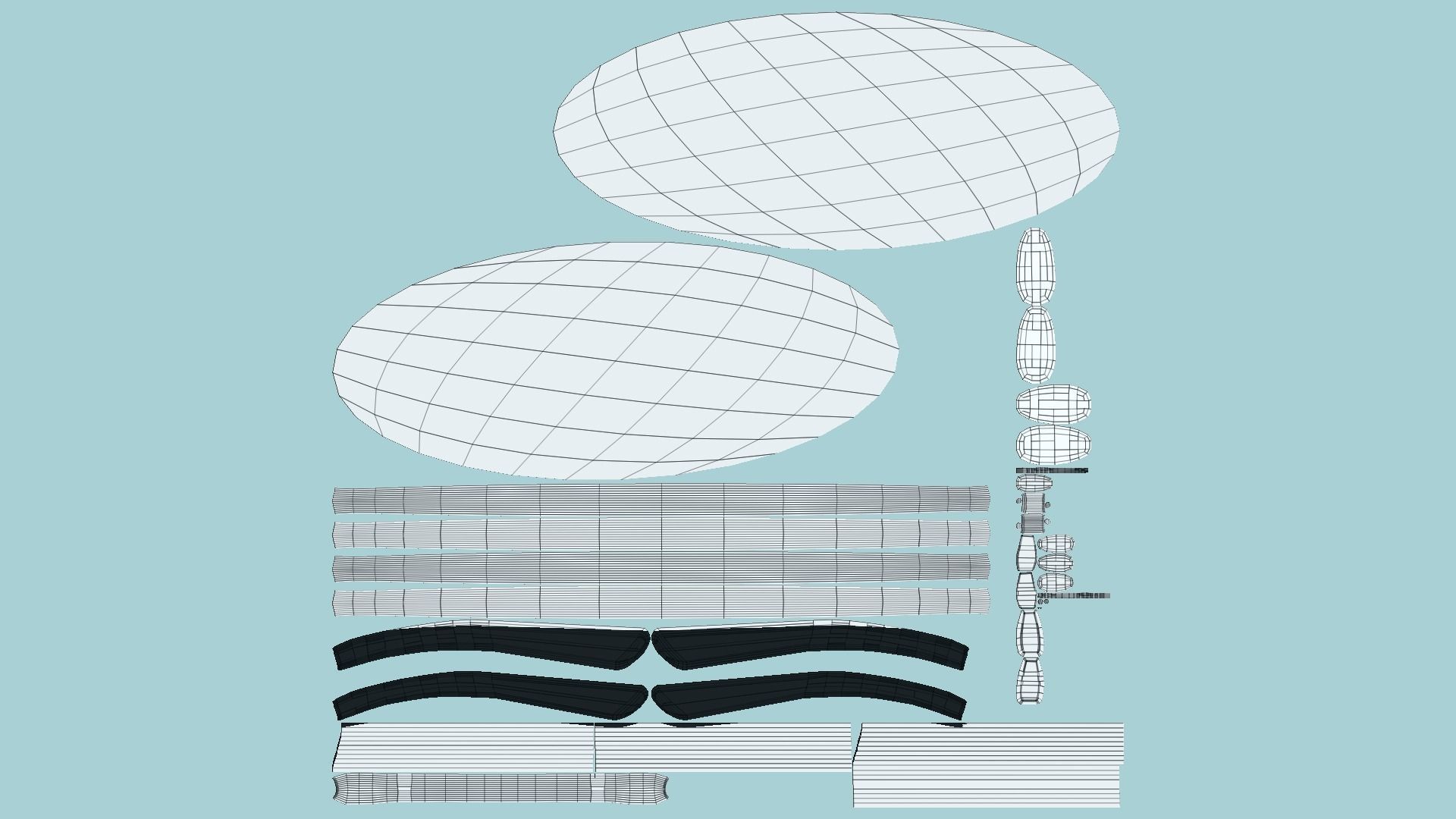 12 Sunglasses F Collection - Character Design Fashion _96