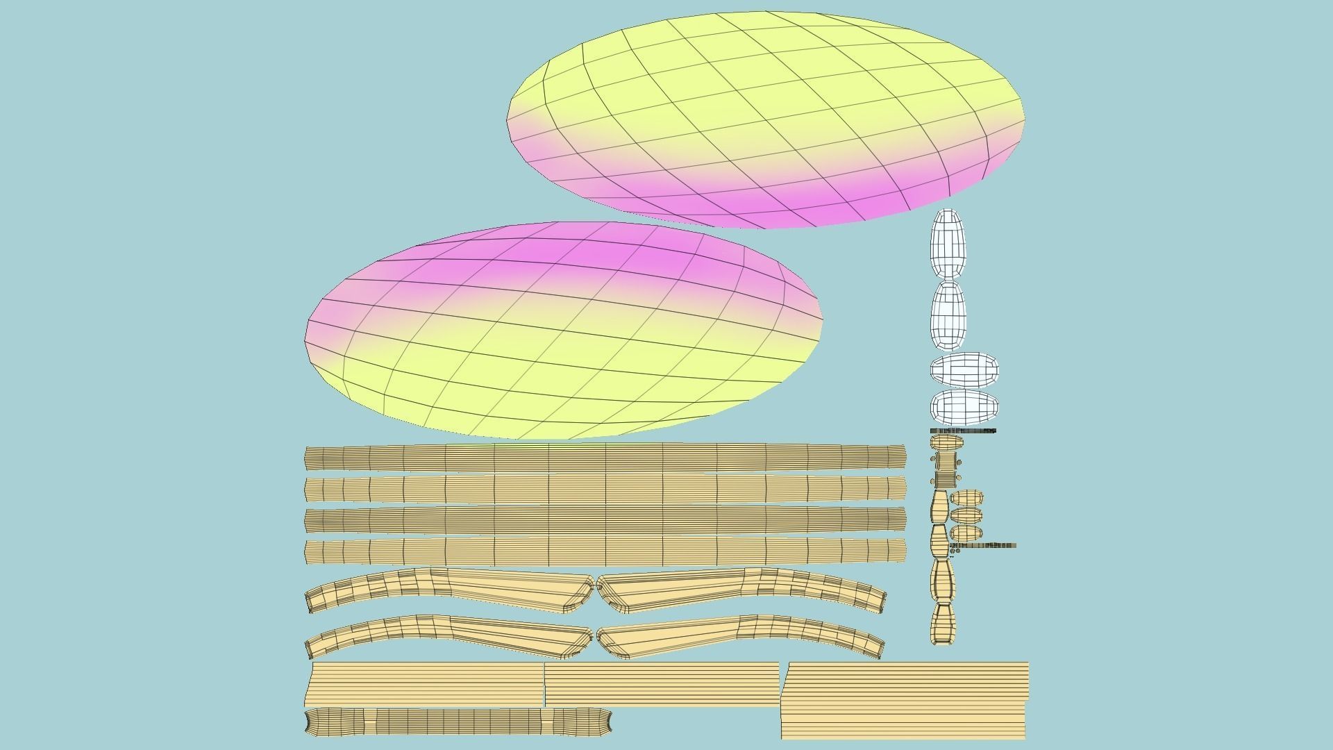 12 Sunglasses F Collection - Character Design Fashion _100