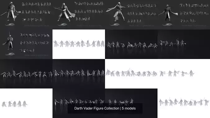Darth Vader Figure Collection