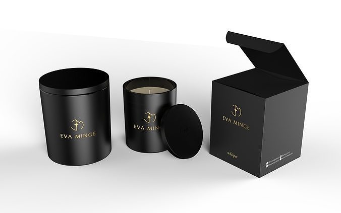 Candle Eva Minge Design 3D model