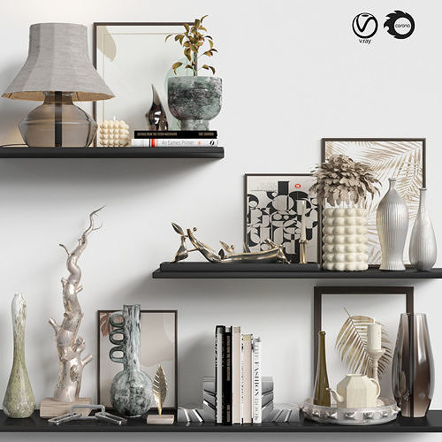 decoration set 016 3D model