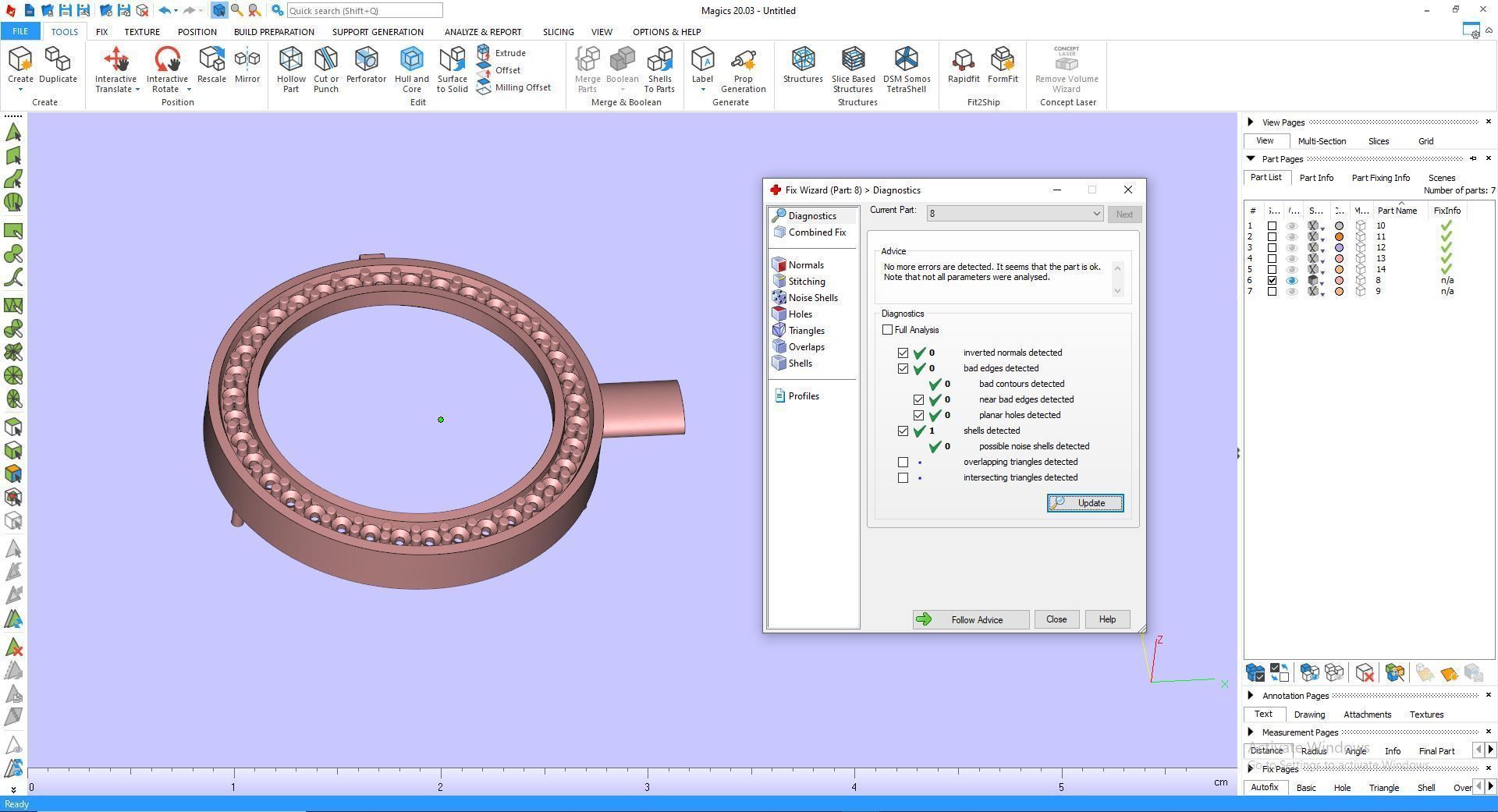 Earring E18 The luxury female earring with gems 3D print model_42