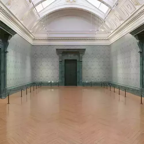 Museum Interior - London National Gallery - Room 9 Interior 3D model