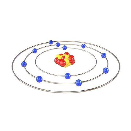 Sodium Chemical Element v1 001 Low-poly 3D model