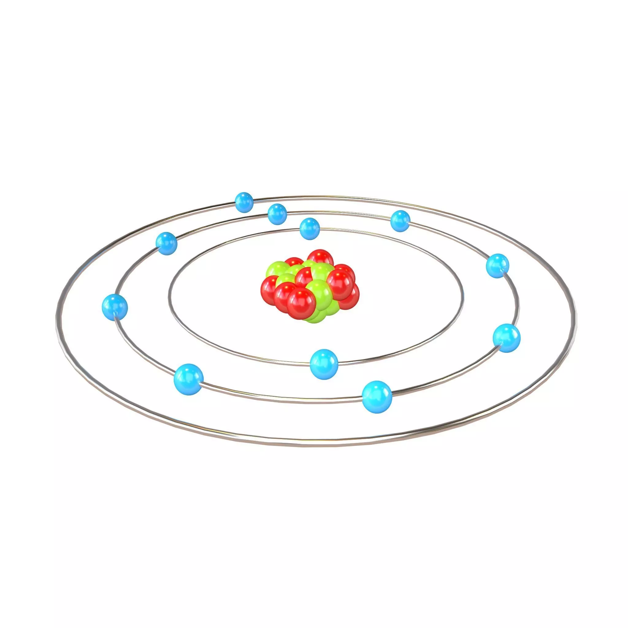 Sodium Chemical Element v1 002 Low-poly 3D model_0