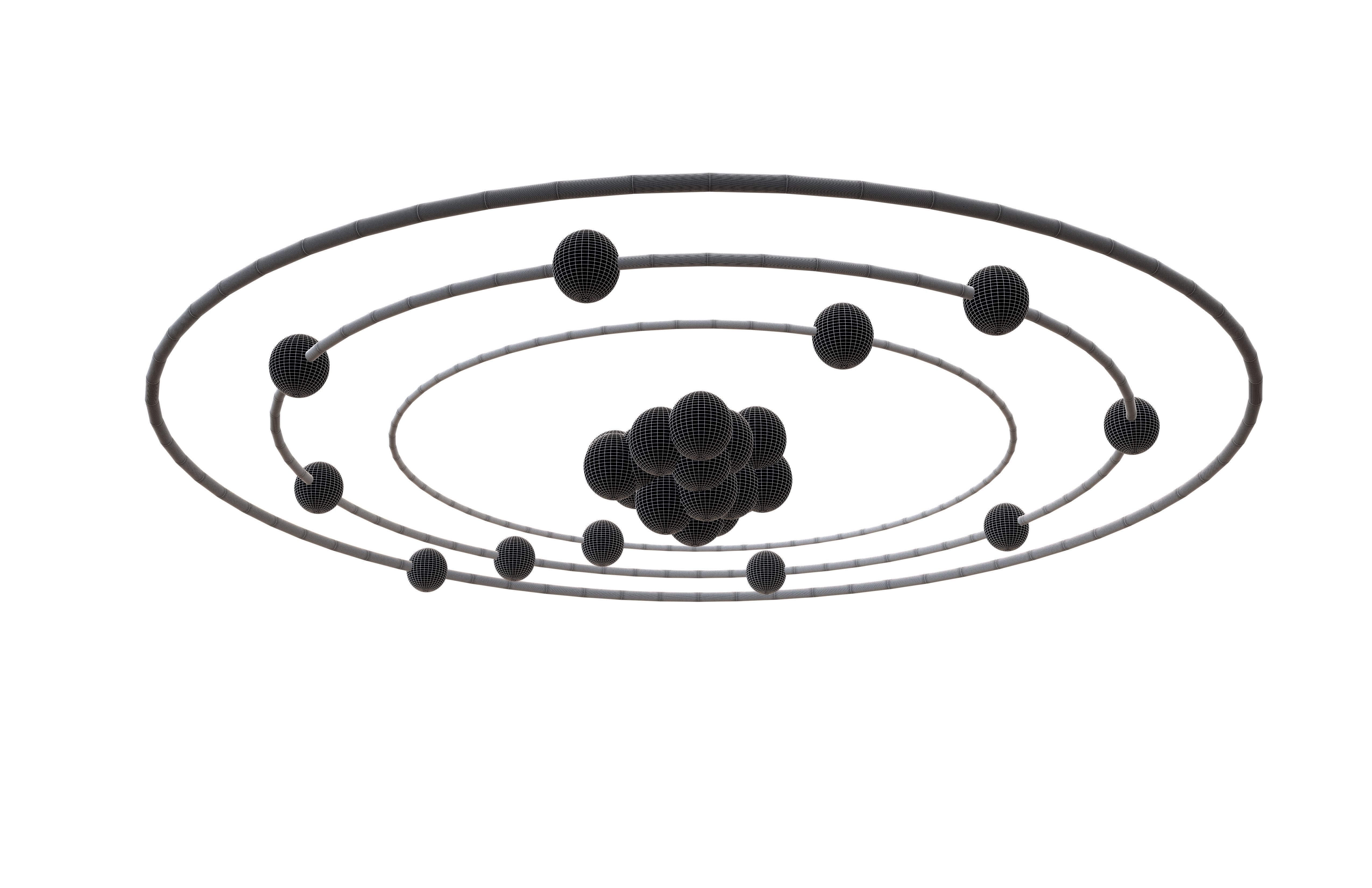 Sodium Chemical Element v1 002 Low-poly 3D model_6