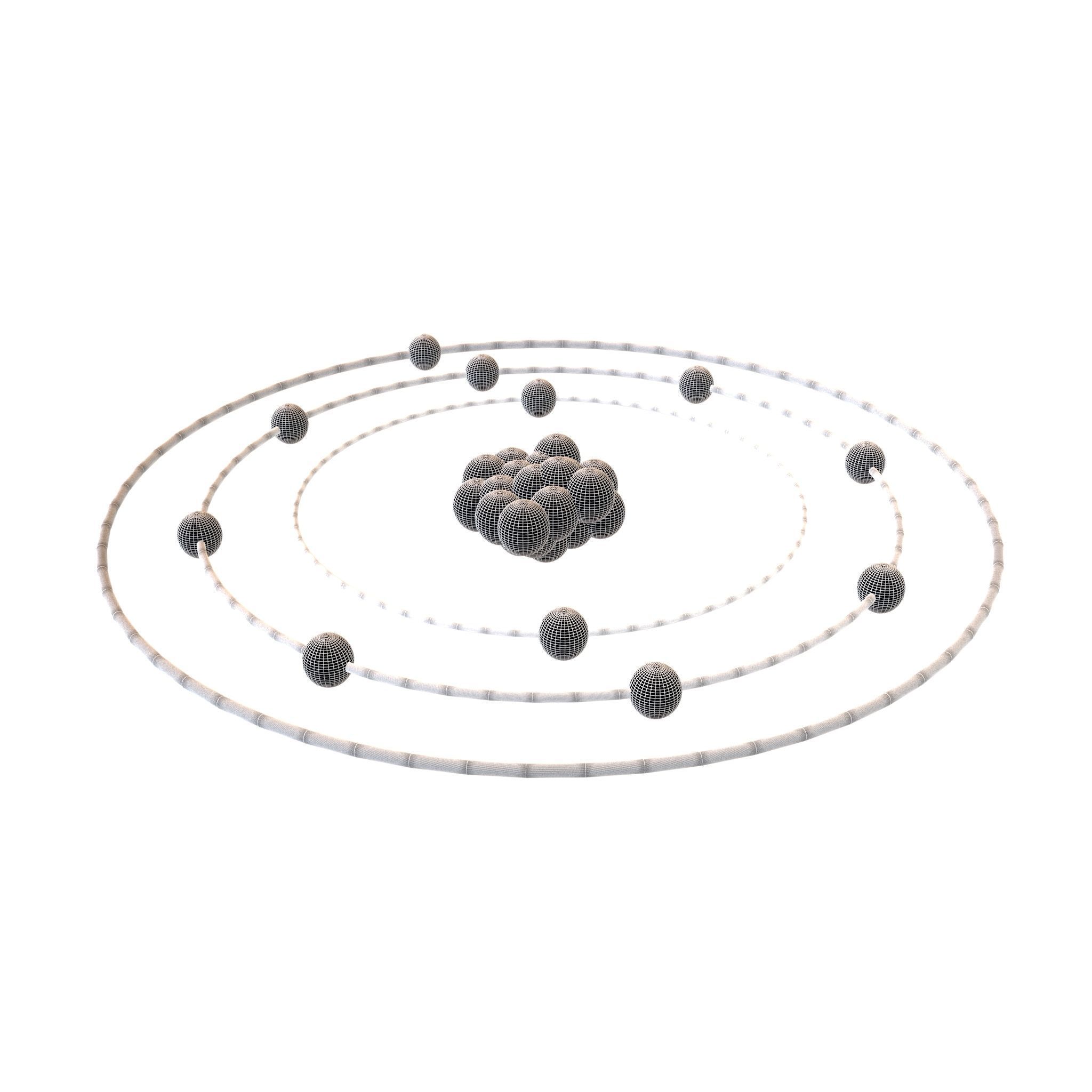 Sodium Chemical Element v1 002 Low-poly 3D model_4