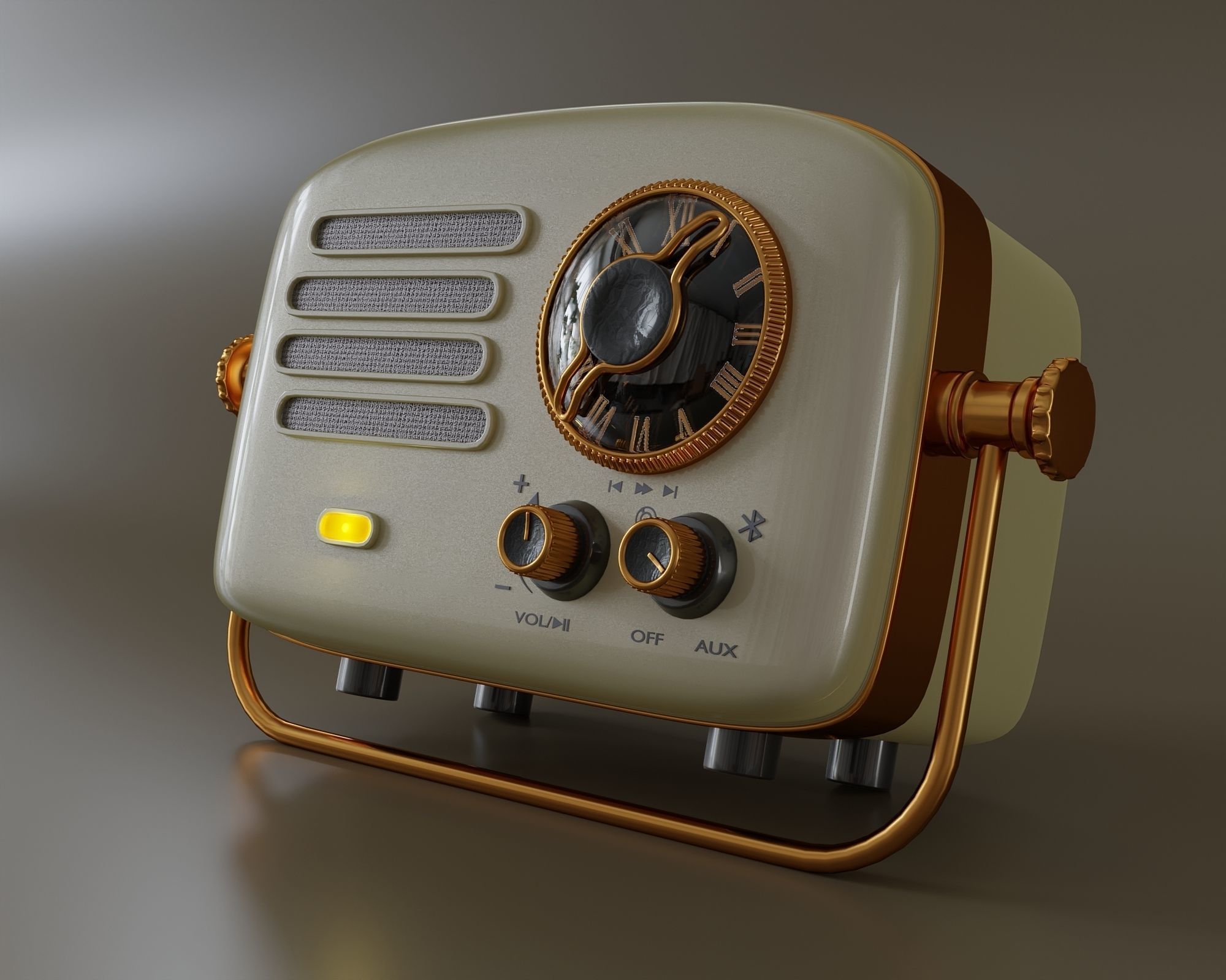 Portable radio Xiaomi Elvis Presley 2 3D model_2
