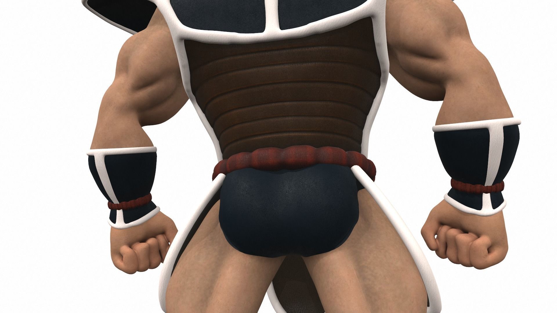 Nappa from Dragon Ball 3D model_14