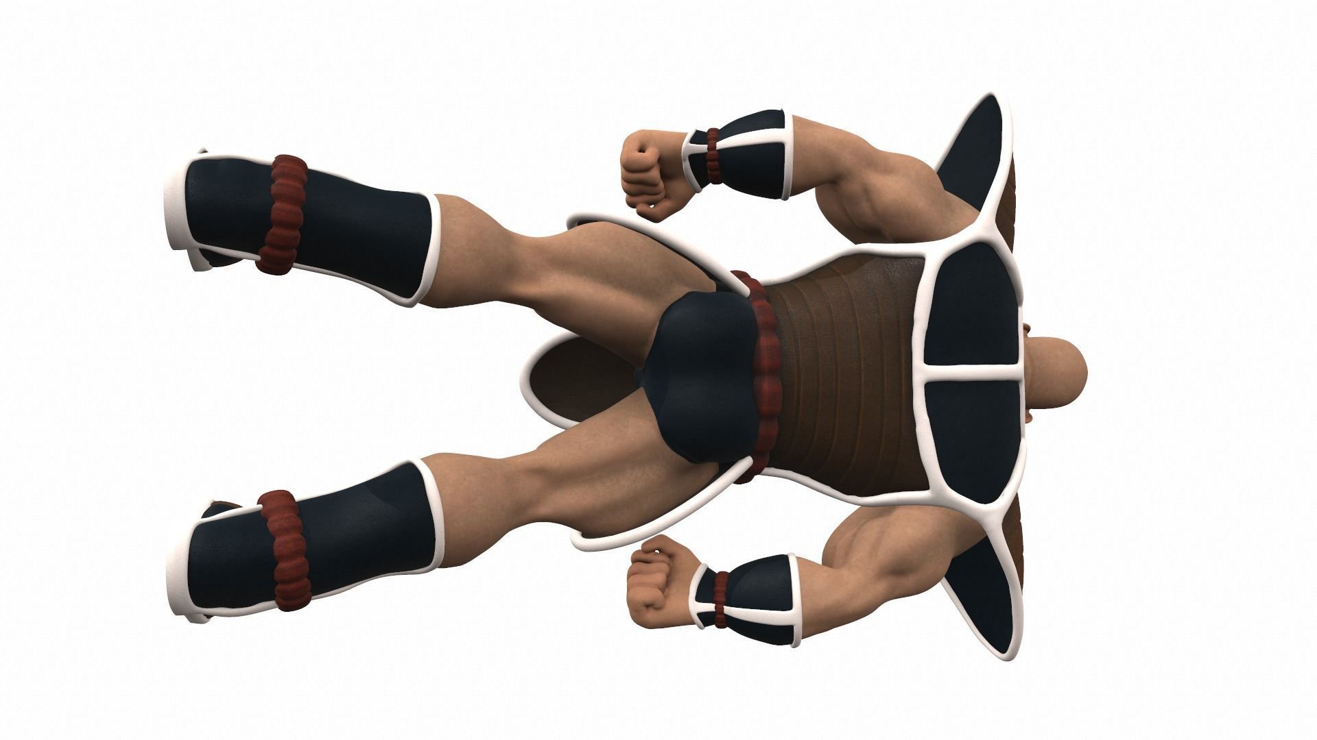 Nappa from Dragon Ball 3D model_18