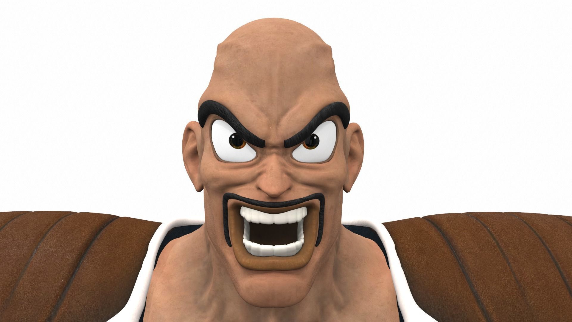 Nappa from Dragon Ball 3D model_9