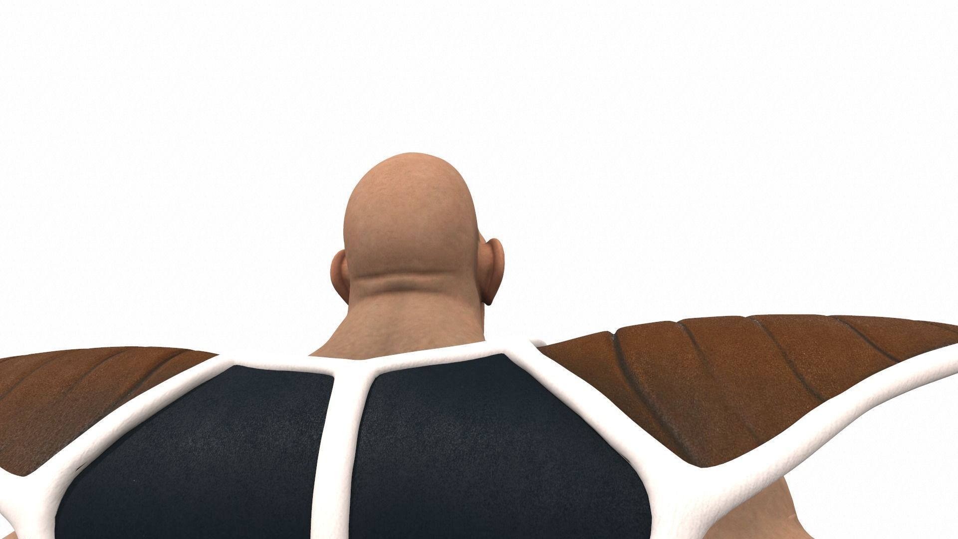 Nappa from Dragon Ball 3D model_15