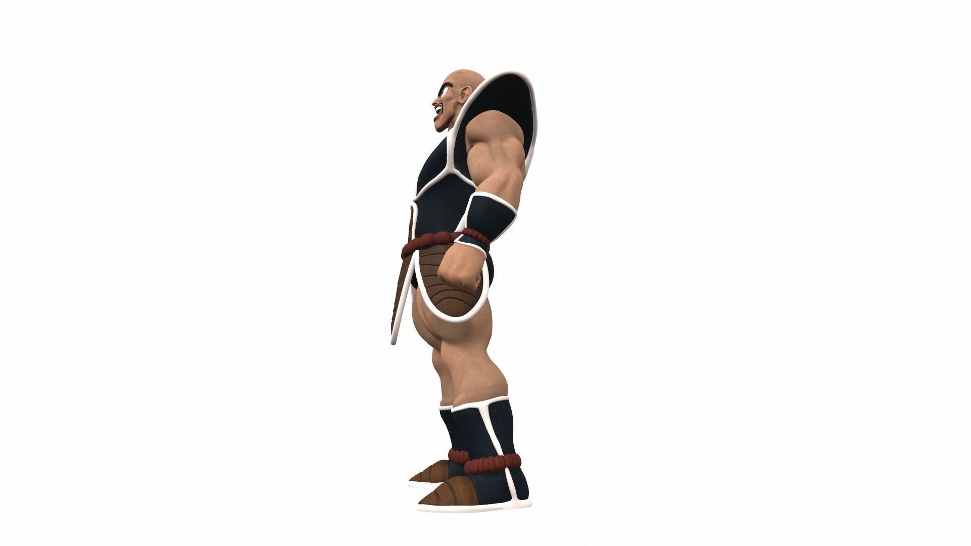 Nappa from Dragon Ball 3D model_3