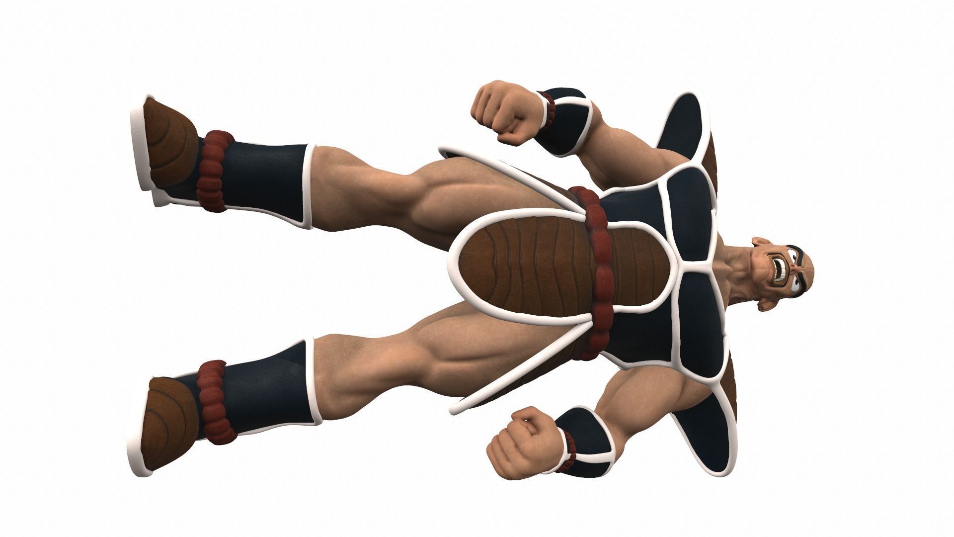 Nappa from Dragon Ball 3D model_16