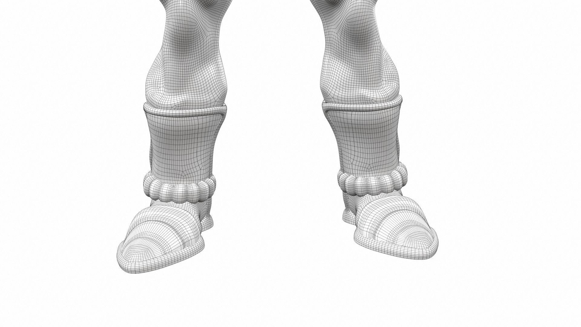 Nappa from Dragon Ball 3D model_24