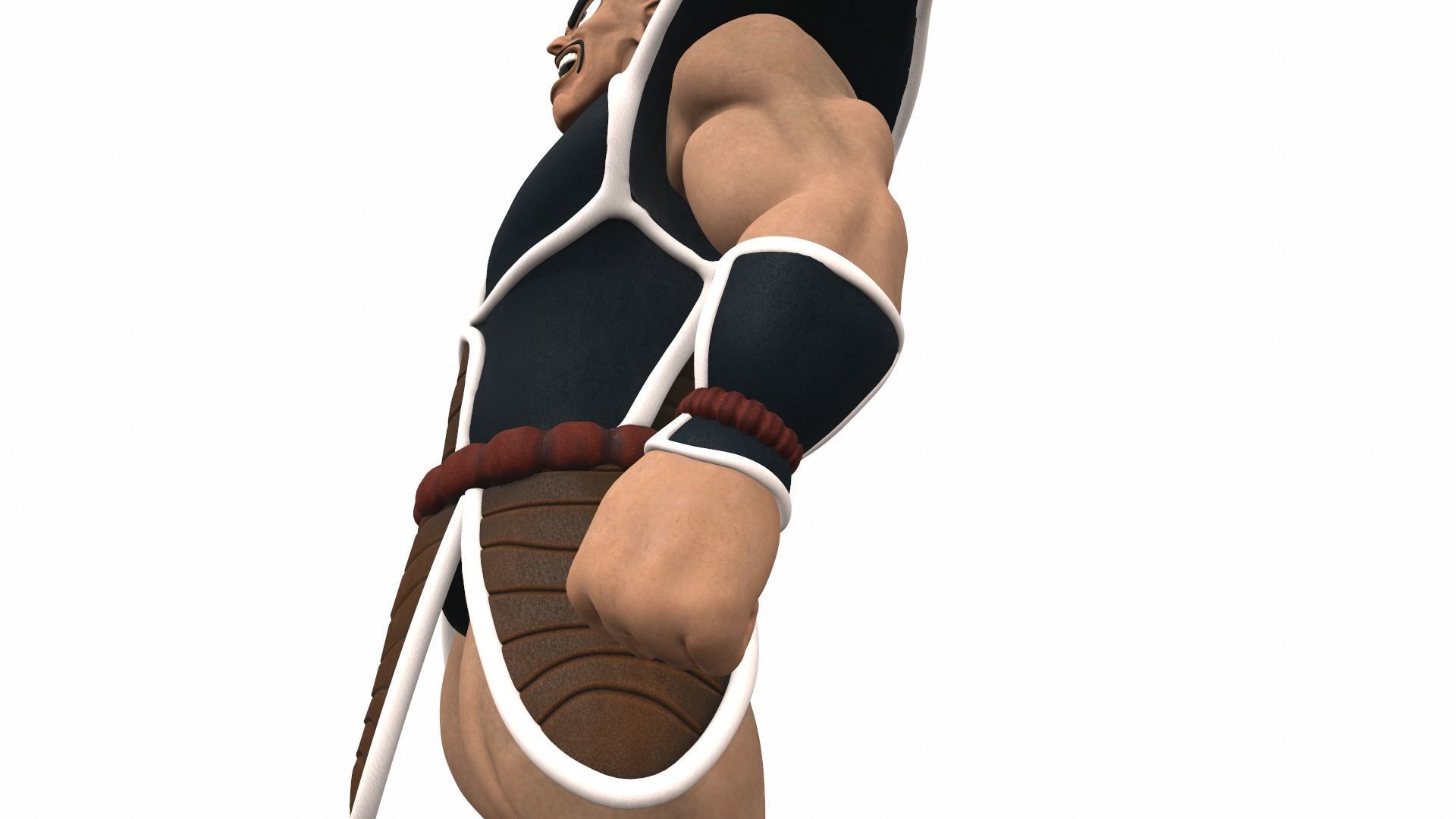 Nappa from Dragon Ball 3D model_11