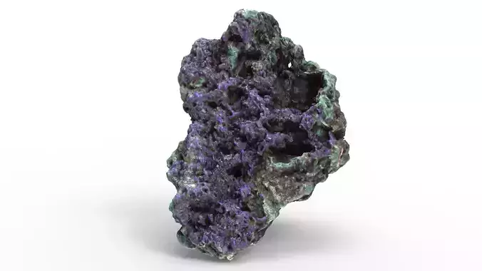 Azur-Malachite gemstone